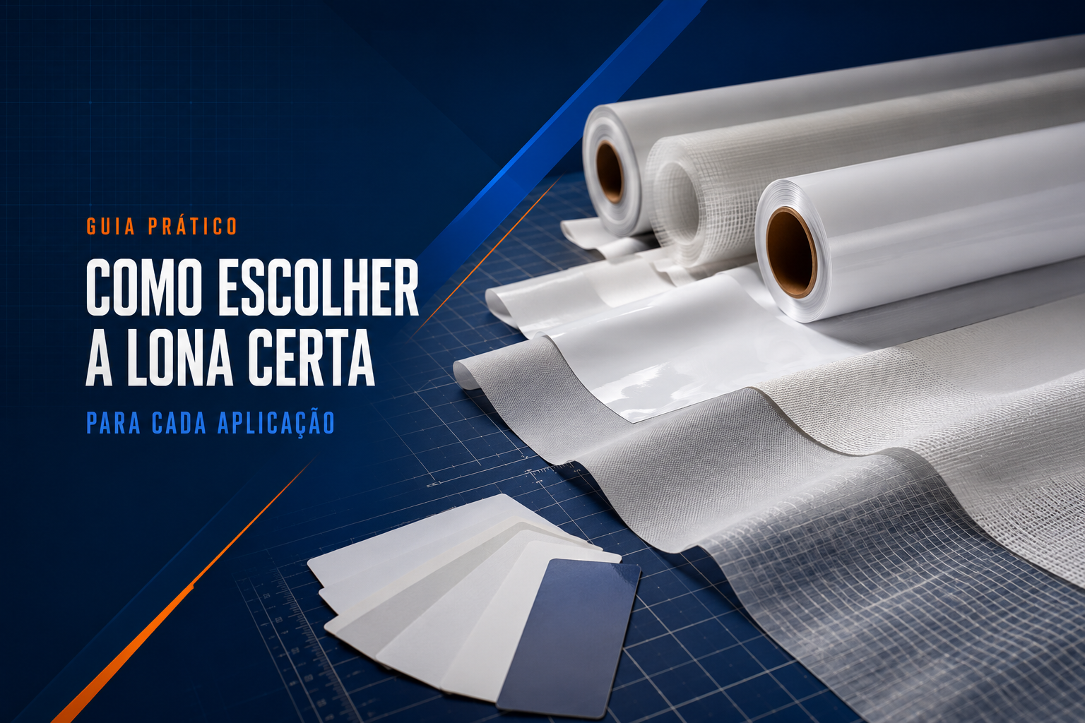 Como escolher a lona ideal para cada tipo de comunicação visual Como escolher a lona ideal para cada tipo de comunicação visual