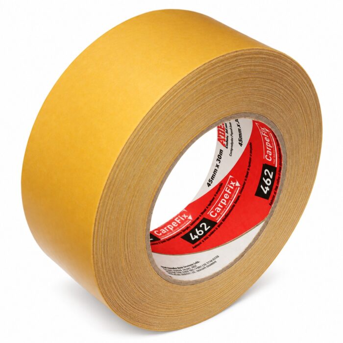 Fita Dupla Face de Papel Amarela para Carpete Adere 462 45mmx30m