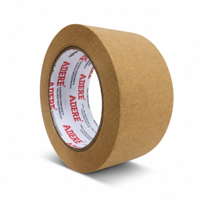 Fita Papel Kraft Rugoso Marrom Adere 417 45mmx50m