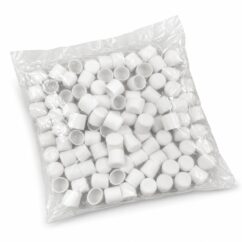 Ponteira PVC 7/8 Branca 23mm Pacote 100un