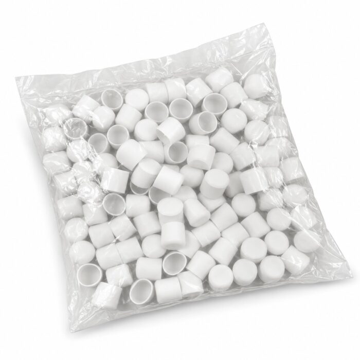 Ponteira PVC 7/8 Branca 23mm Pacote 100un