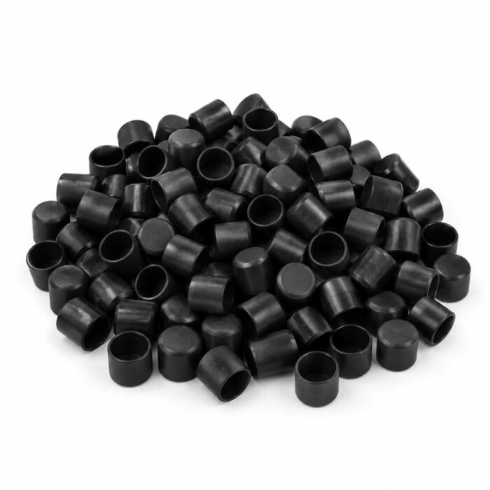 Ponteira PVC 7/8 Preta 23mm Pacote 100un