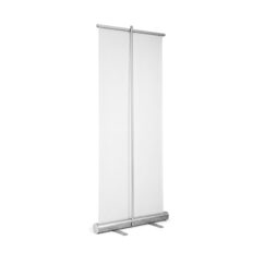 Display Portátil para Comunicação Visual (banner Roll Up), Modelo Te-1-1e, Medindo 80x200cm, Composto por Estrutura